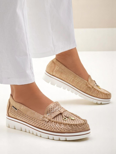 Mocasinile perforate Royalfashion pentru femei Elissas