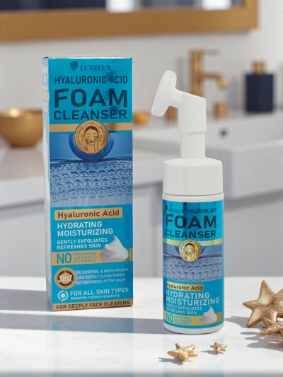Aurelia Hyaluron Foam 150ml - Spumă Delicată Hidratantă și de Curățare
