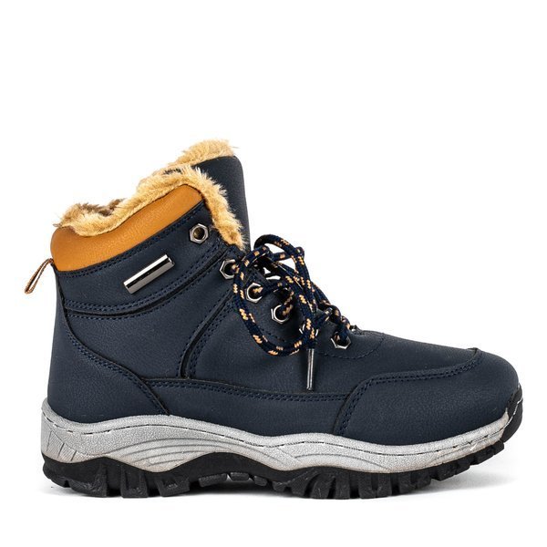 Cizme de iarnă Dang pentru bărbați, bleumarin - Încălțăminte