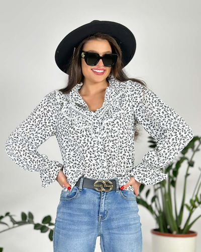 Royalfashion Cămașă cu imprimeu pentru femei