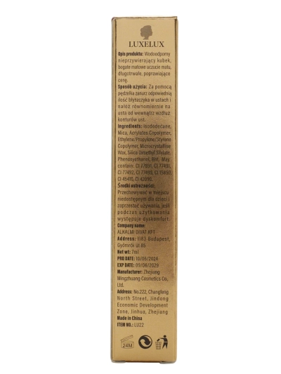 Luxelux Gloss de buze mat 01 4.5g