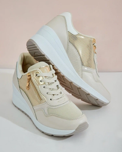 Royalfashion Pantofi sport de damă pe o piele de pisică Nentas