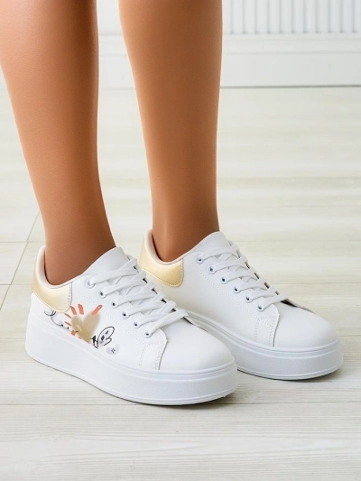 Adidași cu platformă pentru femei Royalfashion cu print Alcape