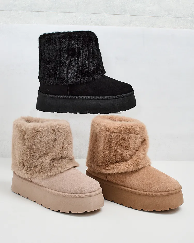 Royalfashion cizme a'la cizme de zăpadă pentru femei Renutis