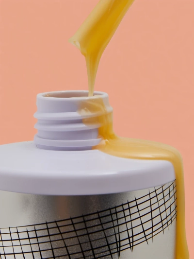 Luxelux Șampon Alb pentru Bandaj previne ruperea părului 400 ml