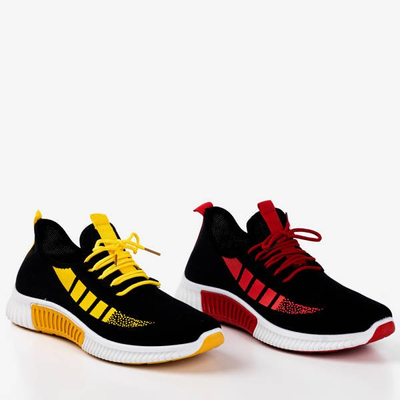 Încălțăminte sport bărbați Tornado negru și roșu - Încălțăminte