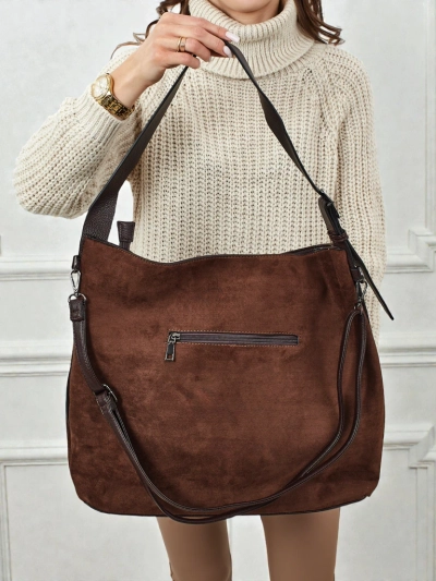 Geantă de damă shopper eco piele întoarsă Donenn