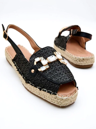 Royalfashion Espadrile de damă cu vârfuri desprinse