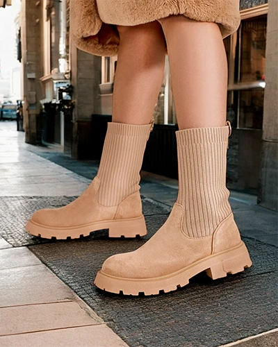 Cizme slip-on pentru femei Royalfashion Derette