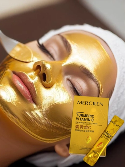 Aurelia Vita Hydrating Maska cu Curcuma și Vitamina C Mercilen 25ml