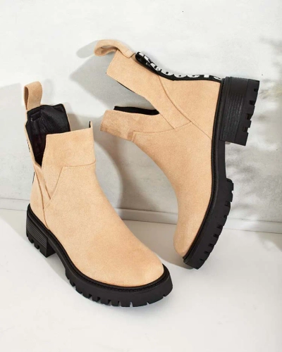 Royalfashion Cizme de damă cu decupaj Gorgie