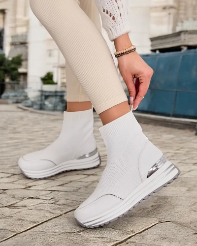 Royalfashion Adidași sport înalți pentru femei Wisoi