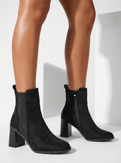 Cizmele de glezna pentru femei Royalfashion cu toc Enotto