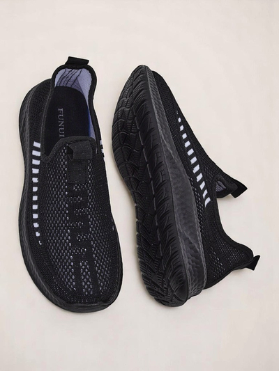 Royalfashion Natikani ženski športni čevlji iz blaga Sport Slip-On
