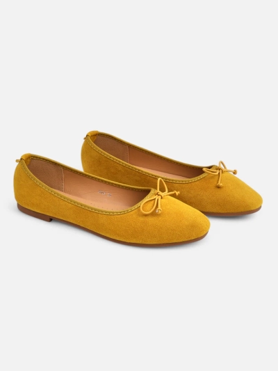Royalfashion Pantofi ballet pentru femei cu fundă Zaame