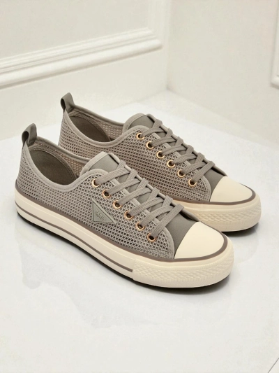 Sneakers perforate Royalfashion pentru femei Rebbse