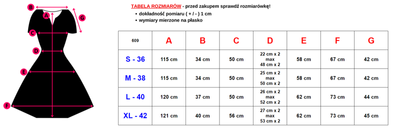 Rochie evazată cu model bej pentru femei - Îmbrăcăminte
