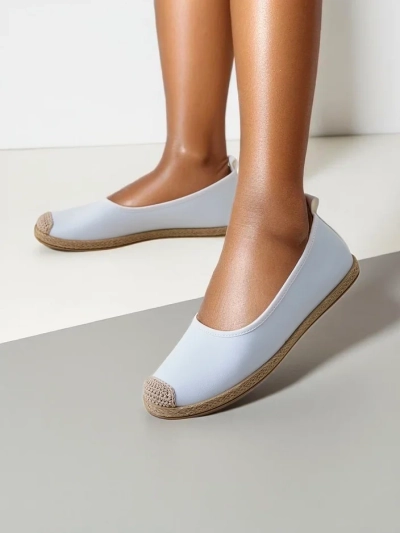 Espadrile ecologice din suede pentru femei Royalfashion Aroles