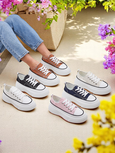 Royalfashion Pantofi sport cu platformă pentru femei Beemes