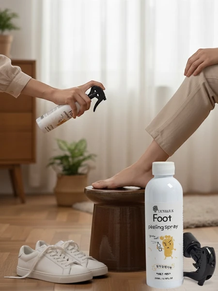 Spray pentru Peelingul Picioarelor Dama Luxelux 200ml