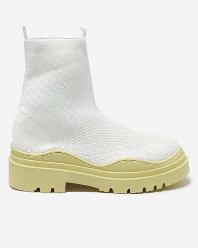 Pantofi Eleganți de Damă Lime în Stil Vintage