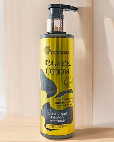 Luxelux Balsam de corp parfumat Black Opium 220 g