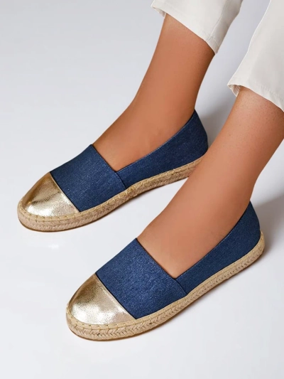 Royalfashion Espadrile de damă a'la denim Anerta