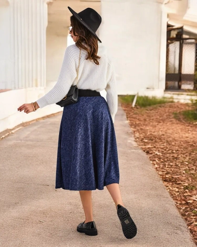 Fusta midi Royalfashion pentru femei