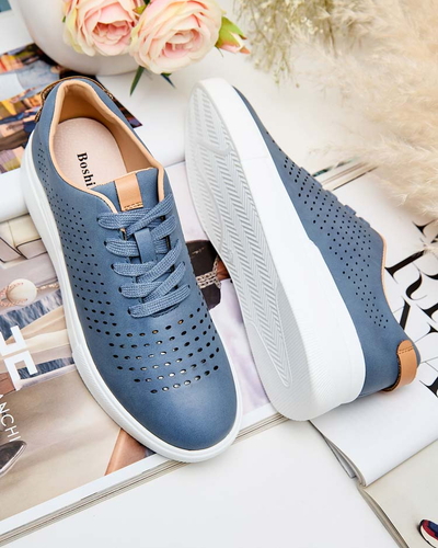 Royalfashion Adidași traforați de damă Deromias