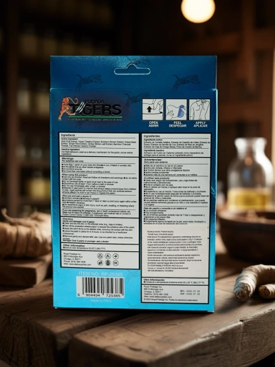 Plasturi pentru Varice cu Ingrediente din Plante, 10 bucăți