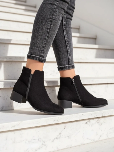 Botine Amicus Nero Elegante pentru Toamnă și Iarnă