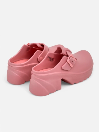 Sandale cu toc din cauciuc pentru femei Royalfashion Voxones