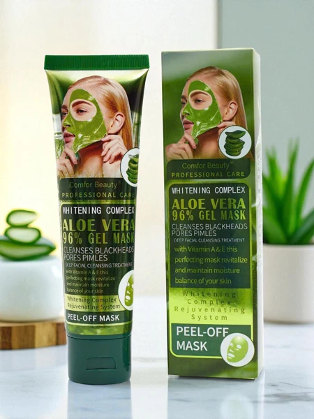 Aurelia Vita Aloe Vera Mask 96% Complex de Albire Gel Peel-Off
