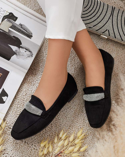 Royalfashion Mocasini de damă eko suede Rellpes