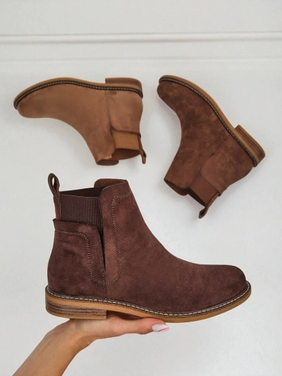 Gyal dem boot ala Chelsea boot fram eko-suedha Veysi