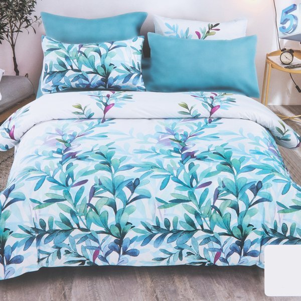 Lenjerie de pat într-un model floral 160x200 - Lenjerie de pat