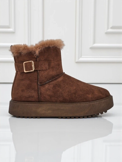 Royalfashion Kratke buti a'la snegovci ženske Winter Crest