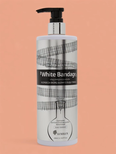 Luxelux Șampon Alb pentru Bandaj previne ruperea părului 400 ml