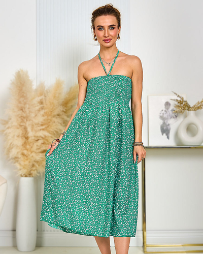 Royalfashion Rochie midi cu flori pentru femei