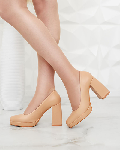 Royalfashion Pantofi de damă cu toc înalt Cellcas