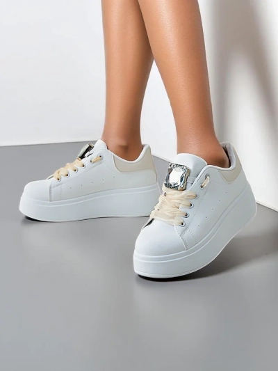 Sneakers sport pentru femei Royalfashion pe o platformă Safirrat