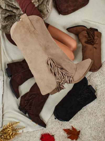 Botine de damă cu partea superioară închisă Tovris