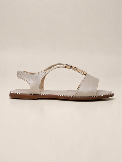 Royalfashion Damesandale met dekoratiewe bandjies Siena Glow