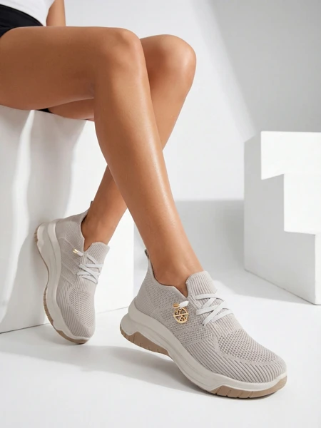 Royalfashion Slip-on pantofi sport din material textil pentru femei Teletta