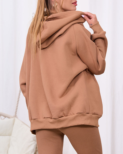 Royalfashion Camel set de 3 piese pentru femei