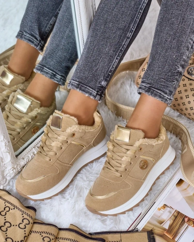 Royalfashion Adidași încălțați pentru femei cu blană Boris