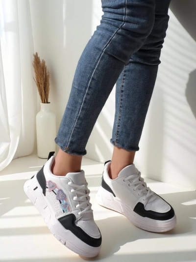 Royalfashion Încălțăminte sport pentru femei cu sclipici Samoles
