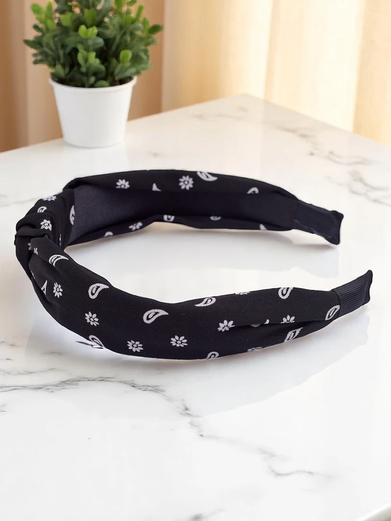 Royalfashion Bentită de păr cu model împletit Grafity Boom