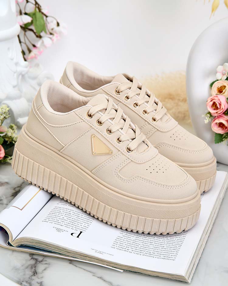 Royalfashion Adidași cu platformă pentru femei Aseldas