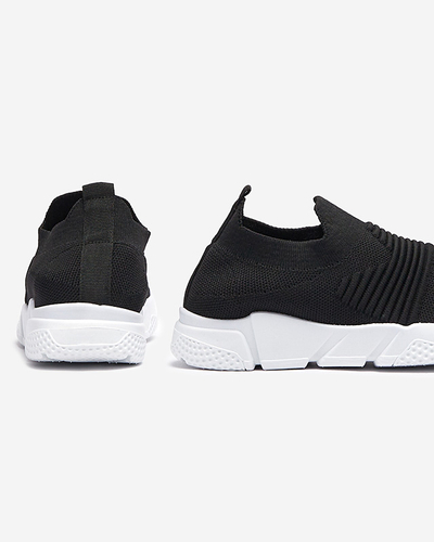 Pantofi sport slip-on de damă de culoare neagră Kollug- Footwear